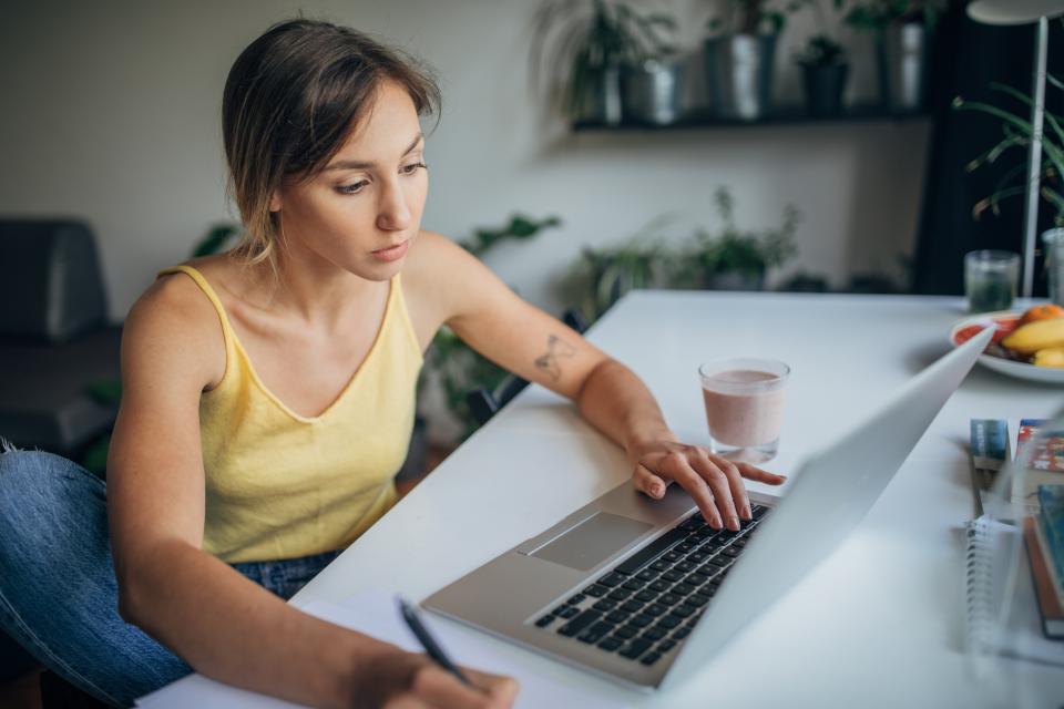 Woman on Laptop