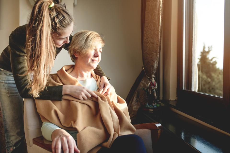 Caregiver and older adult